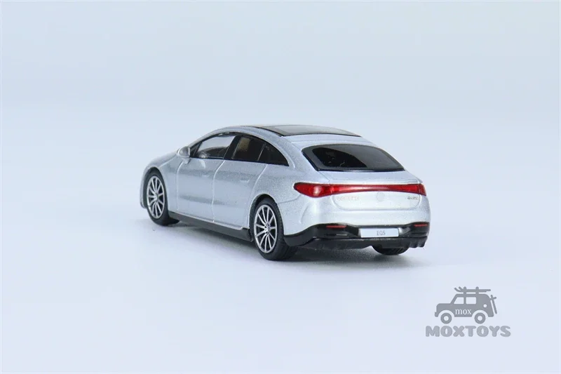 MINI GT 1:64 MB EQS 580 4MATIC Высокотехнологичная литая под давлением модель автомобиля