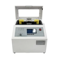automatic insulation oil tester spanish and many languages dielectric transformer oil bdv tester apparatus