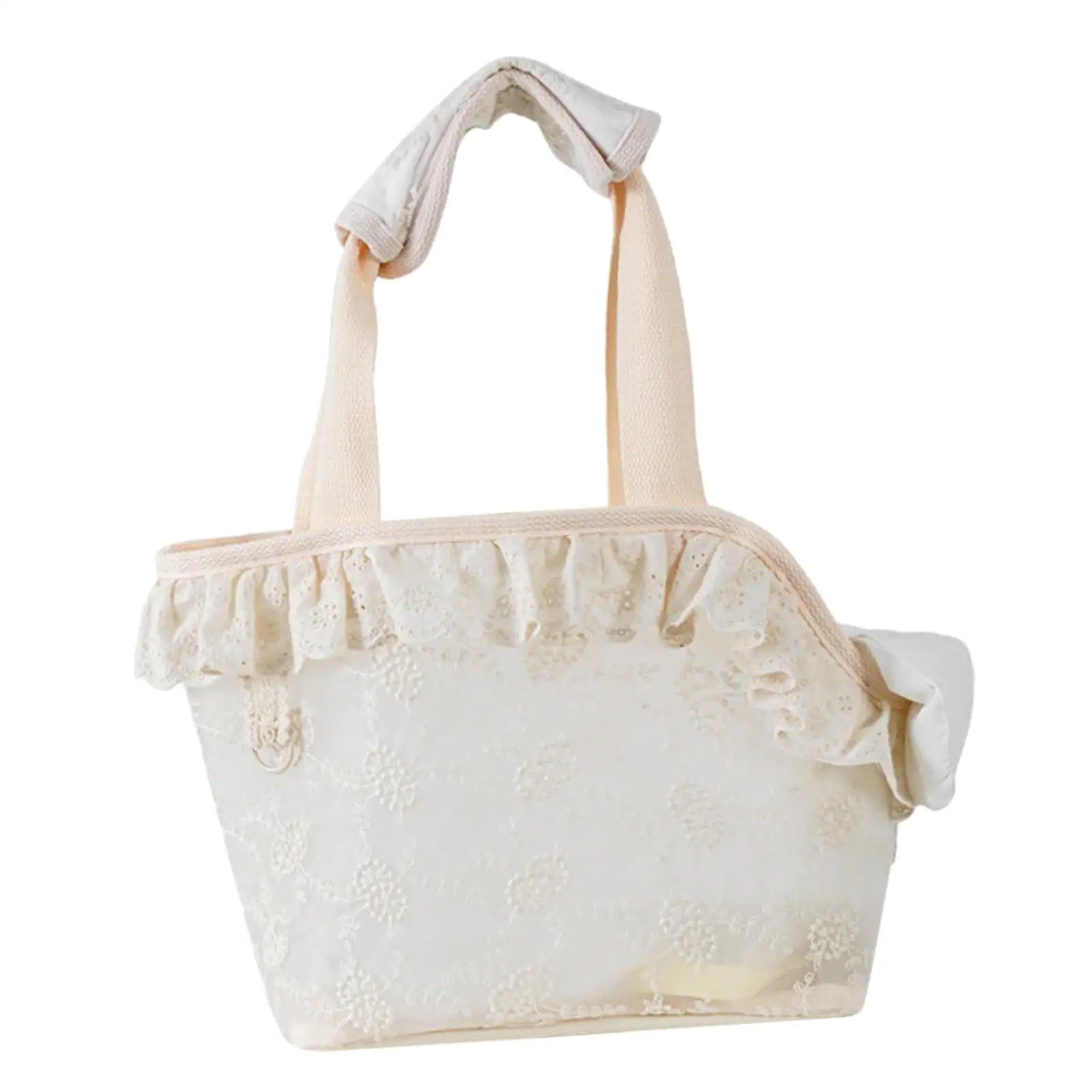 

Small Dog Carrier Purse Lace Bag Transport Bag Pet Outing Bag for Travel