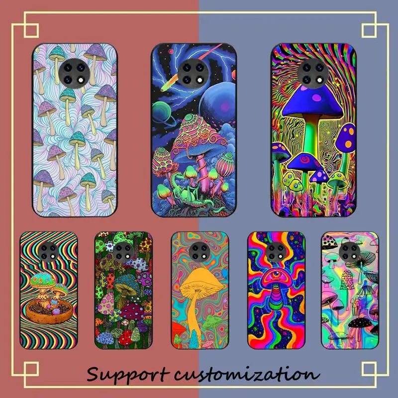 

Mushroom Phone Case for Redmi 5 6 7 8 9 A 5plus K20 4X S2 GO 6 K30 pro