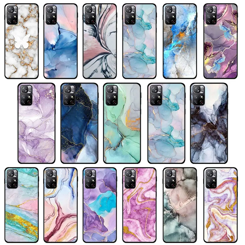 RK-66 винтажный мраморный силикон для OPPO Reno 3 8 5 5F 6 6Z 7 7Z 10X A92 Zoom Lite Pro