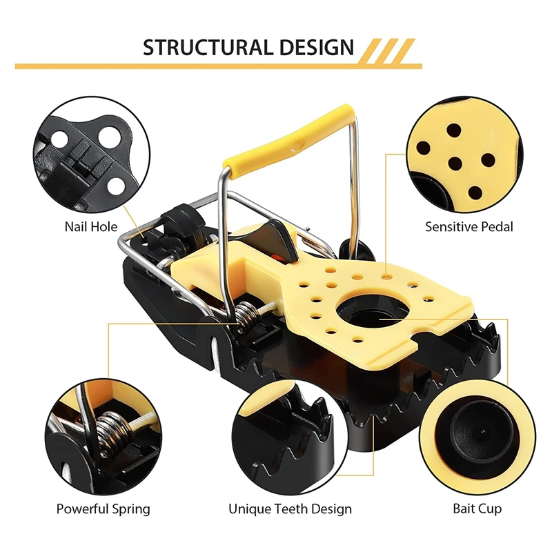 Ловушка для кошачьей мыши 12 шт./упаковка |
