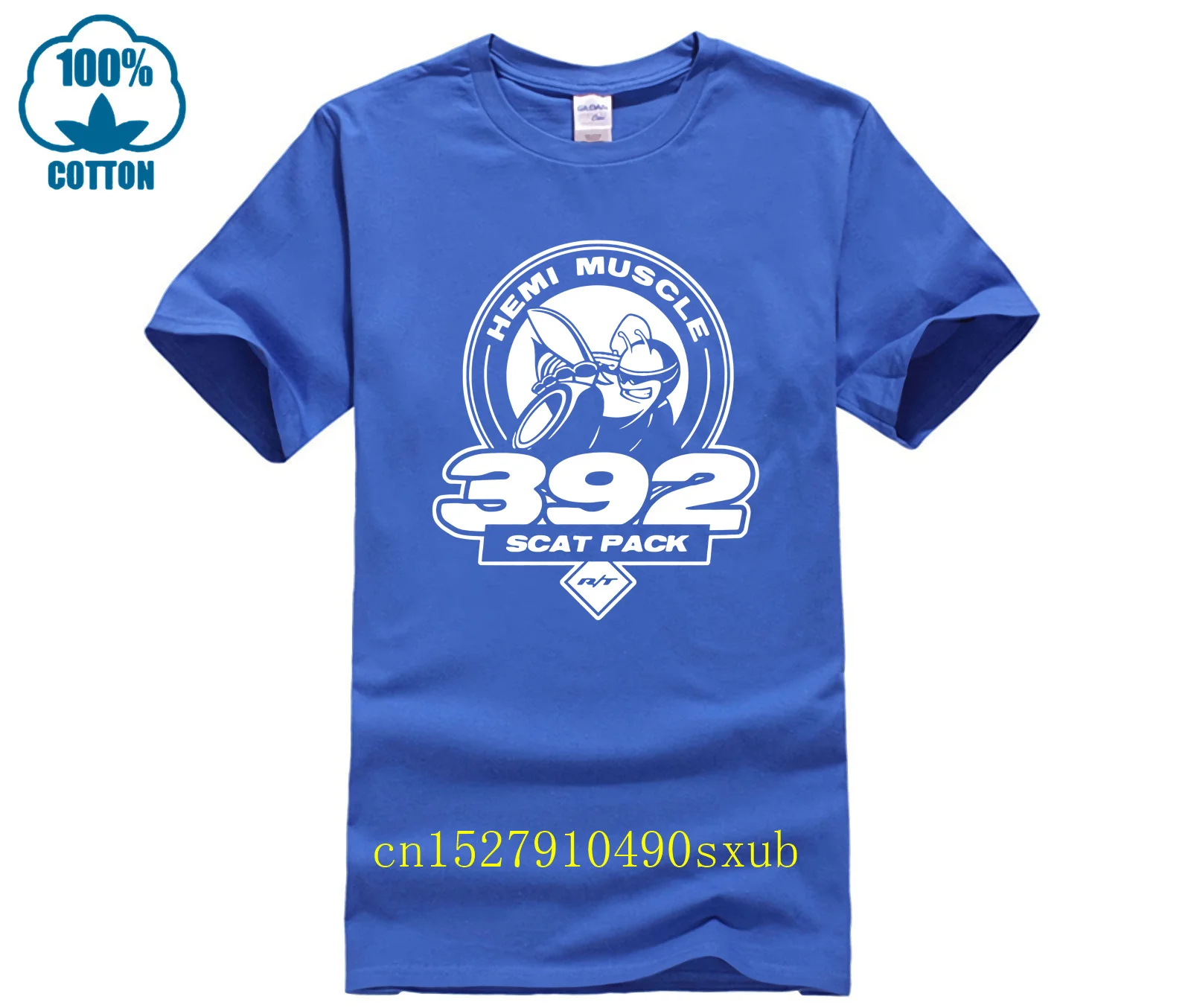 Scat Pack Hemi Muscle 392 модная мужская футболка Match Your Car's Color