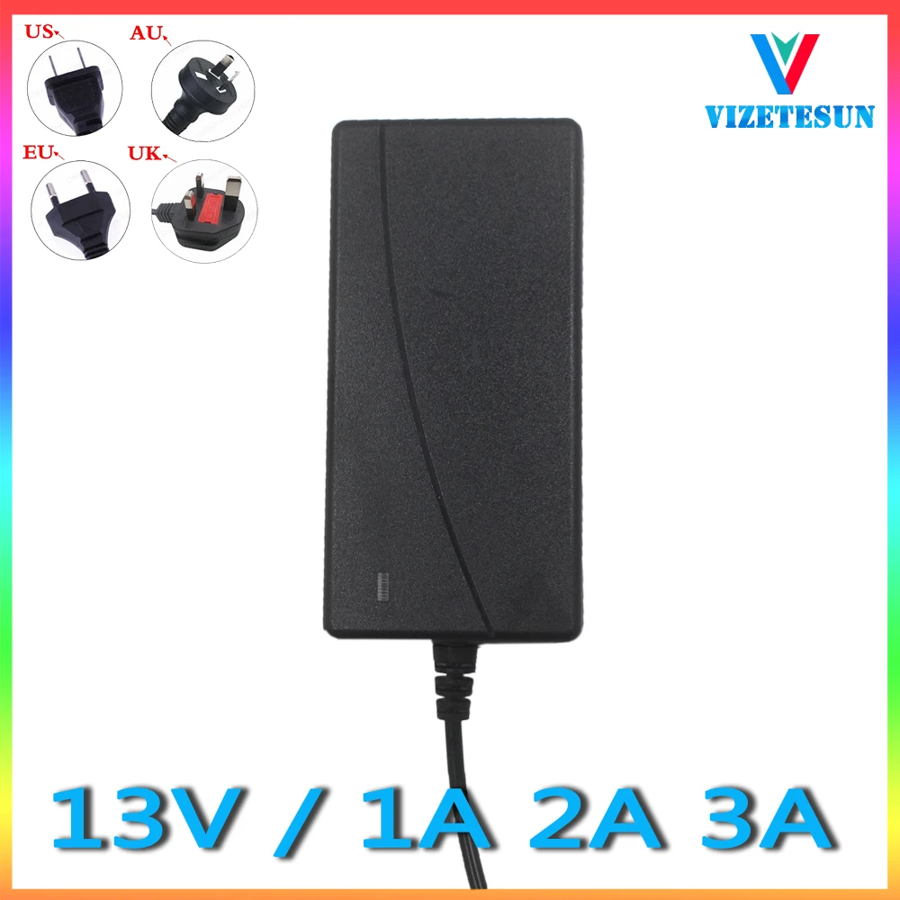 

13V 1A 2A 3A Mobile Hard Disk Wireless Router Power Adapter DC 5.5*2.1MM