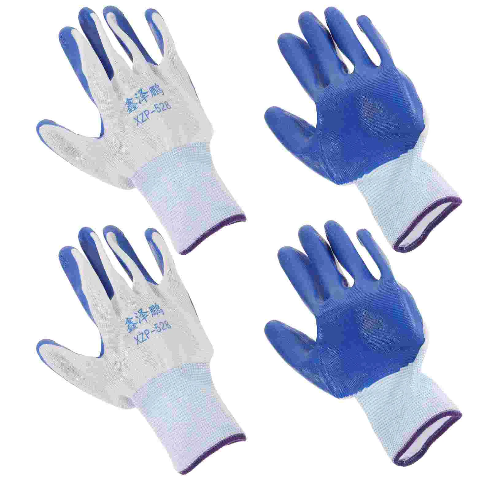 

2 Pairs Anti Bite Gloves Anti-bite Squirrel Bite-proof Protective PVC Pet Training Hand Cover Feeding Accessory Keeping