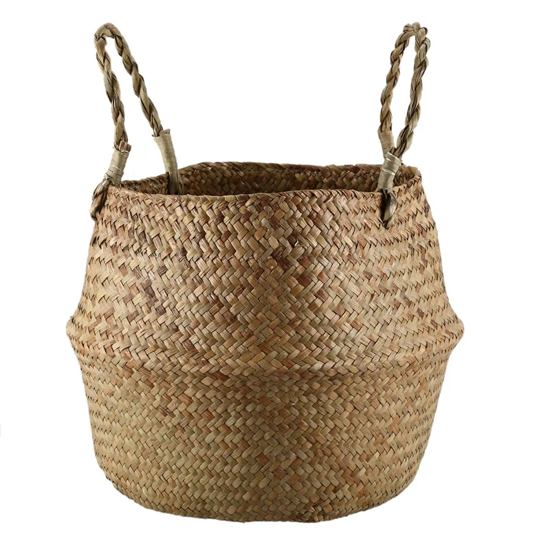 Акция! Складной Подвесной цветочный горшок из искусственного ротанга 2 шт. |