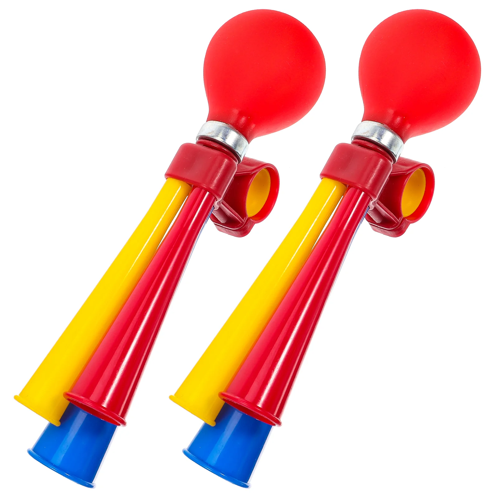 

2Pcs Portable Children Bike Horn Kids Air Horn Reusable Handlebar Horn Bike Air Horns for Bicycles Kids Children
