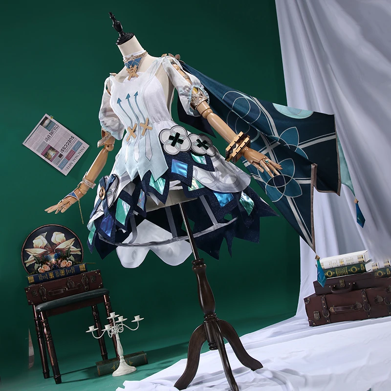 

Костюм для косплея COS-HoHo аниме «Genshin Impact Faruzan», элегантное платье, костюм для косплея, женский костюм для ролевых игр на Хэллоуин