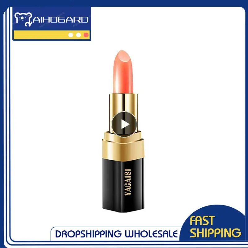 

New!Moisture Lip Balm Temperature Changed Color Lipstick Long Lasting Waterproof Nutritious Lipbalm Natural Moisturizing TSLM2