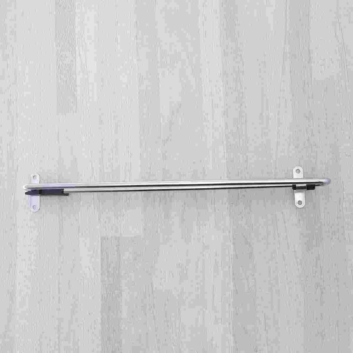 

Hanger Wardrobe Clothes Rod Retractable Out Closet Rail Hanging Bar Adjustable Coat Racks