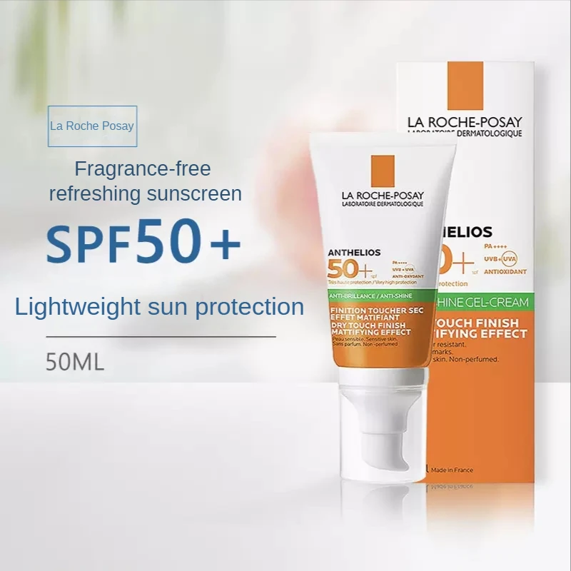 

Woman Summer Sunscreen La Roche Posay Anthelios SPF 50+ Waterproof Long Lasting Hydrating Body Sunblock Face Whitening Cream