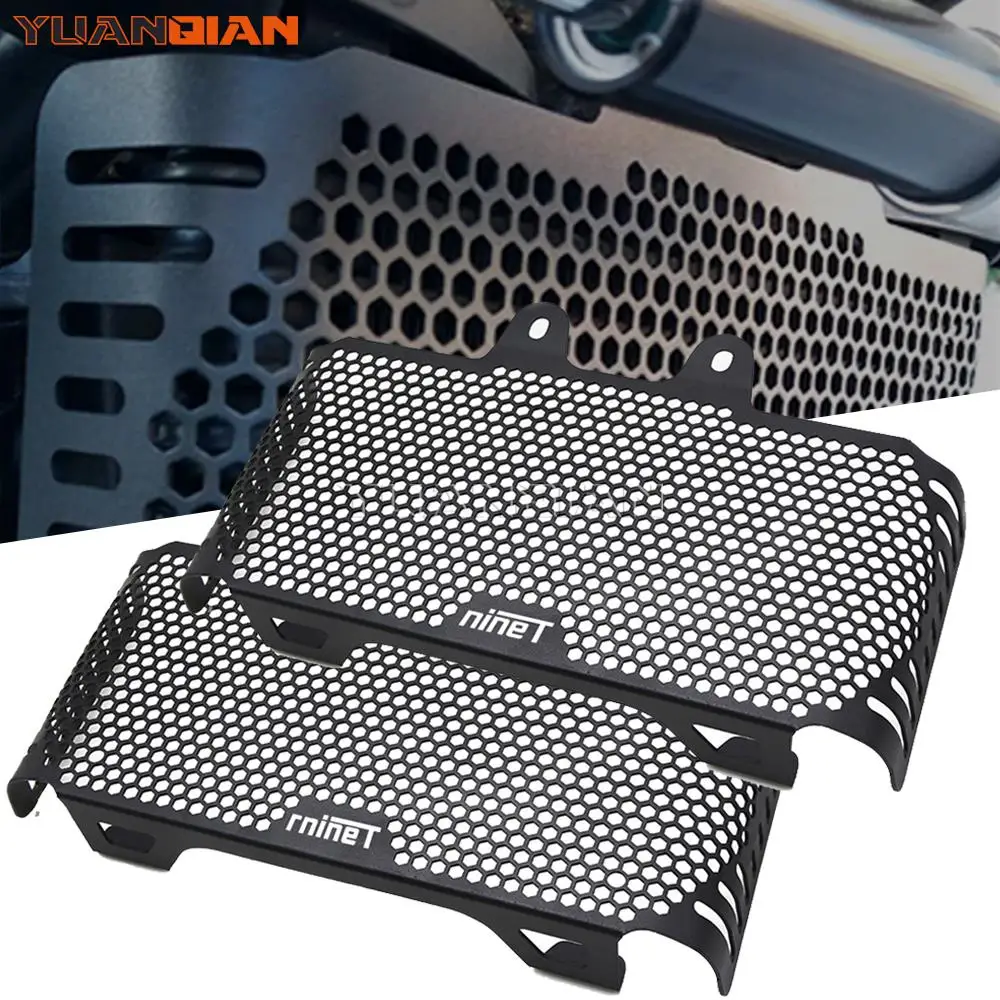 

Защитная крышка радиатора мотоцикла для BMW RNINET SCRAMBLER 2016 2017 2018 R NINE T R NINET, защитная крышка масляного радиатора