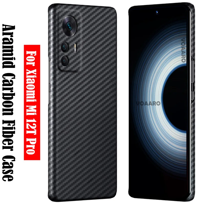 

Ультратонкий и легкий Чехол из углеродного волокна для Xiaomi Mi 12T Pro