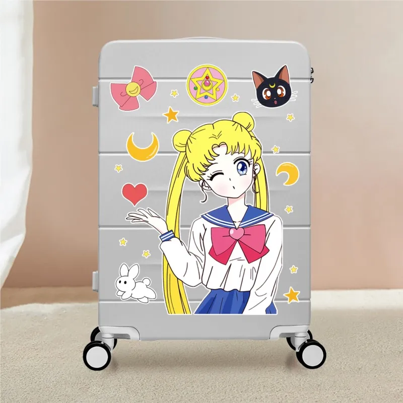 

Sailor Moon Graffiti Stickers Waterproof Aesthetic Kawaii Cute Laptop Suitcase Stickers For Kids