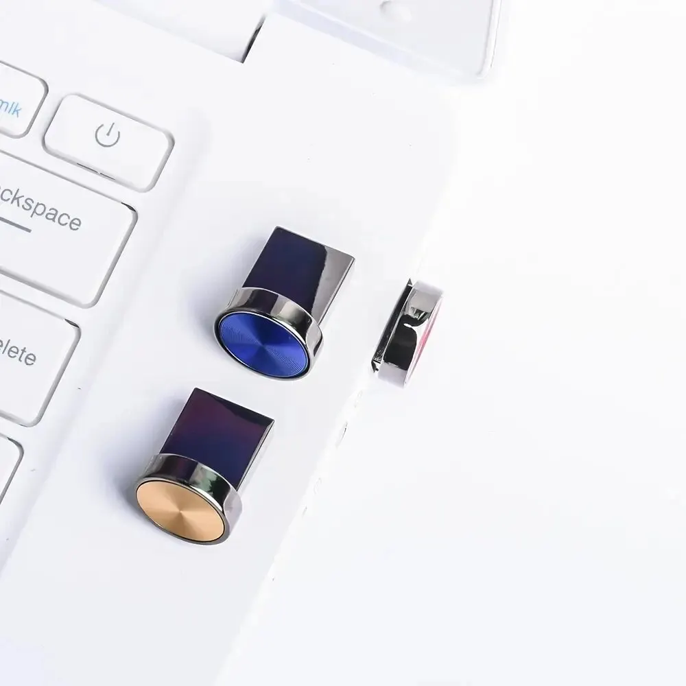Супер Мини-металлический USB-накопитель 64 ГБ Модная Карта Памяти Черный