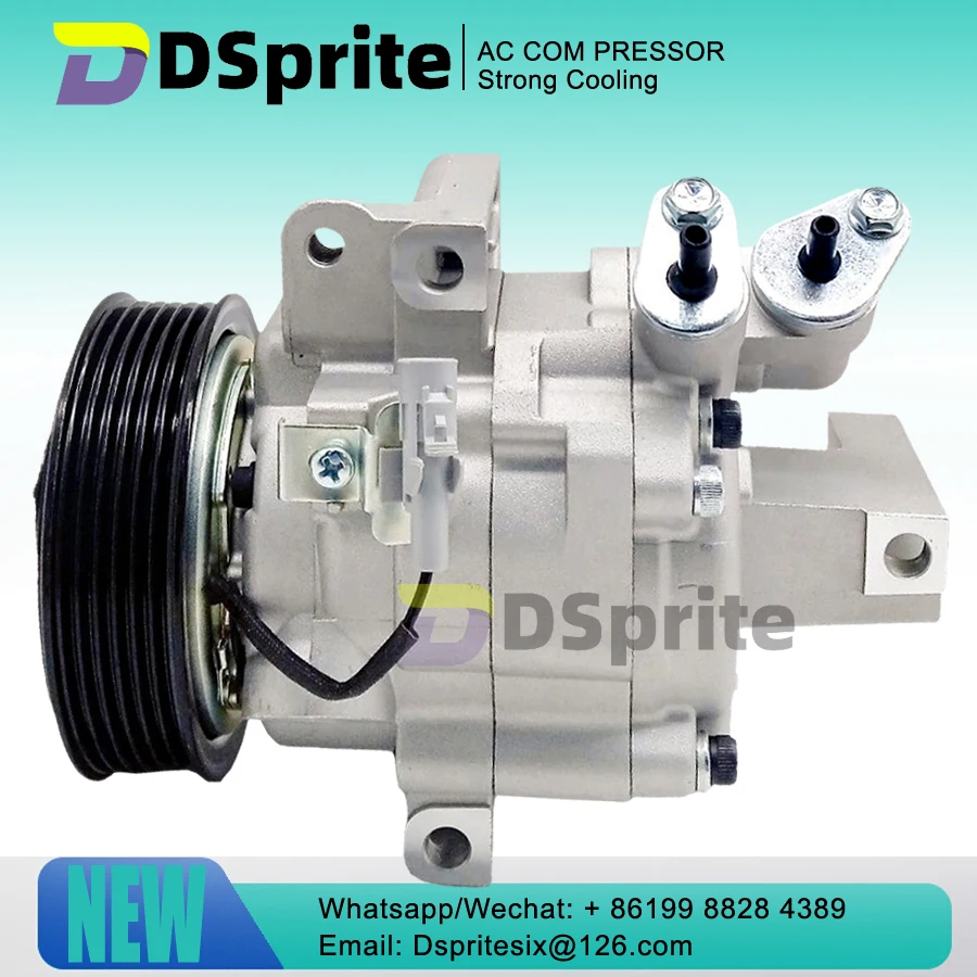 

DKV06R Auto Air Conditioner AC Compressor For Toyota Aygo / Citroen C1 / Peugeot 107 6453RJ 883100H010 88310-0H010