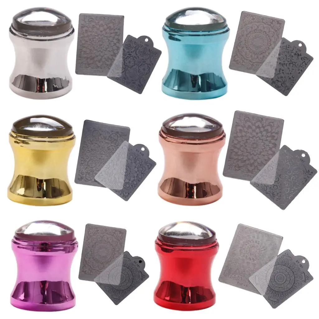 

Stencils Silicone Soft Stamper and Scraper Kit Tool, , Easy to De-