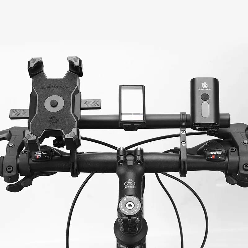 30cm tube bicycle handlebar extender mount mountain mtb bike cycling carbon headlight bracket lamp flashlight holder accessorie free global shipping