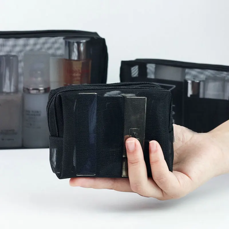 Рисунок 5 - Черная сетчатая косметичка для женщин