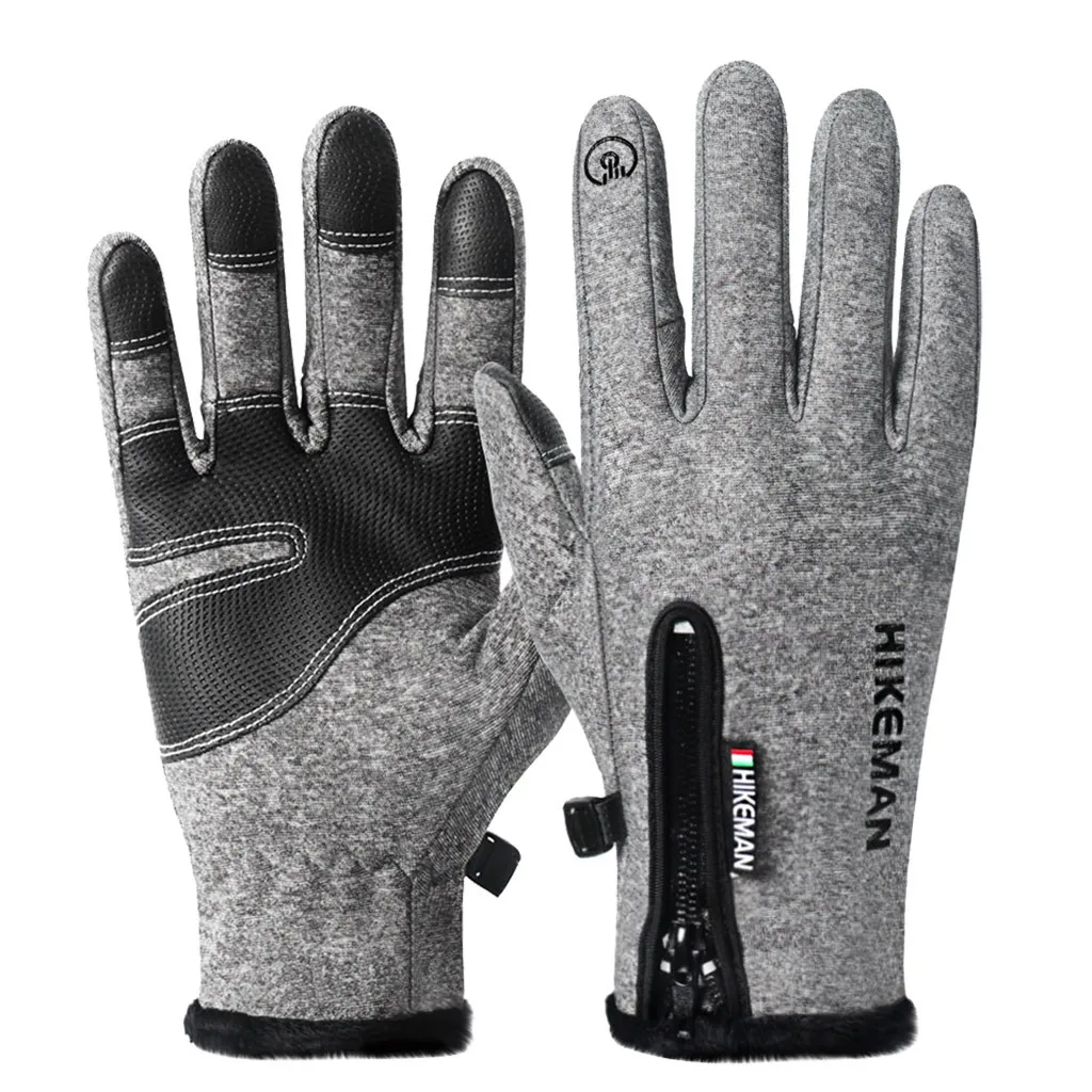 

Warm Ski Outdoor Riding Sports All-in-one Silicone Non-slip Gloves