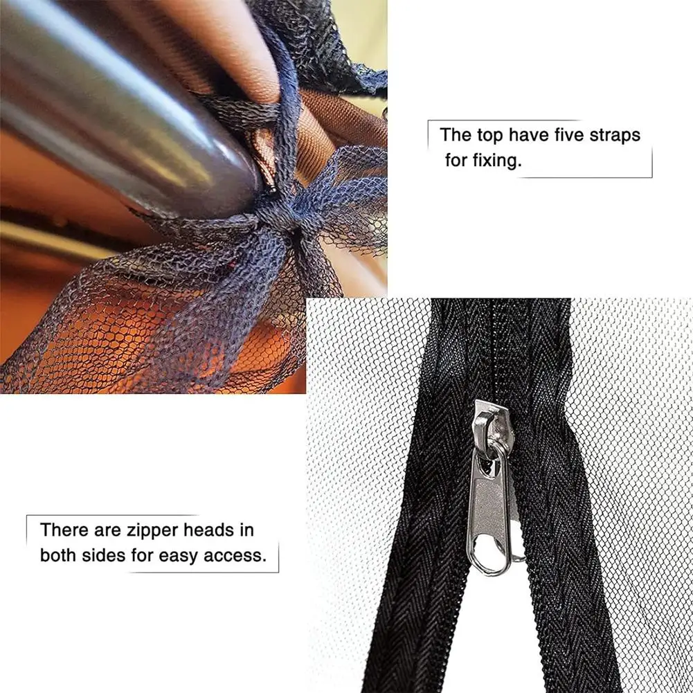 Москитная сетка для патио качели москитная ультра застежка-молния сетчатая