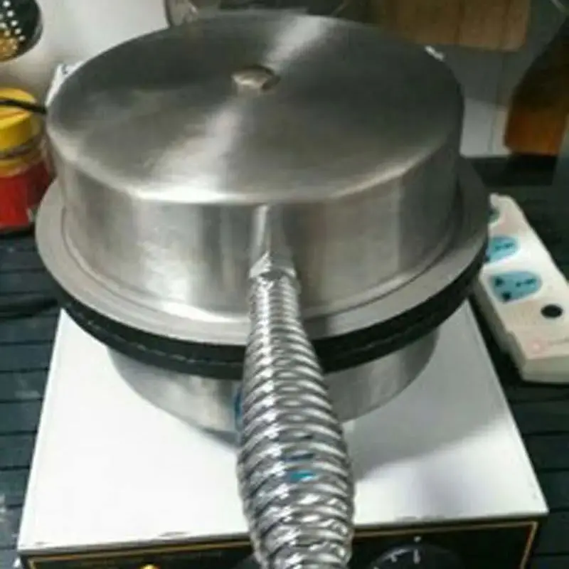 Яичный рулон сковорода для выпечки вафли мороженое конусное искусственное