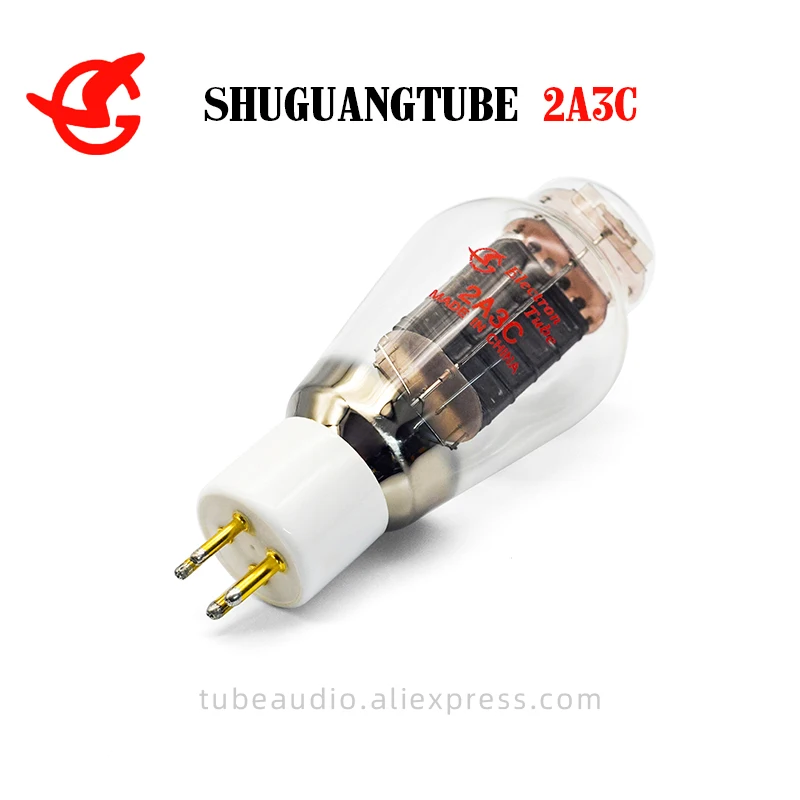 Фото Shuguang 2A3C 2A3 Ламповый клапан Замена 2A3B 2A3-T E2A3 Ламповый усилитель HIFI DIY Аудиоусилитель Карбонизированная черная пластина Подлинная №3