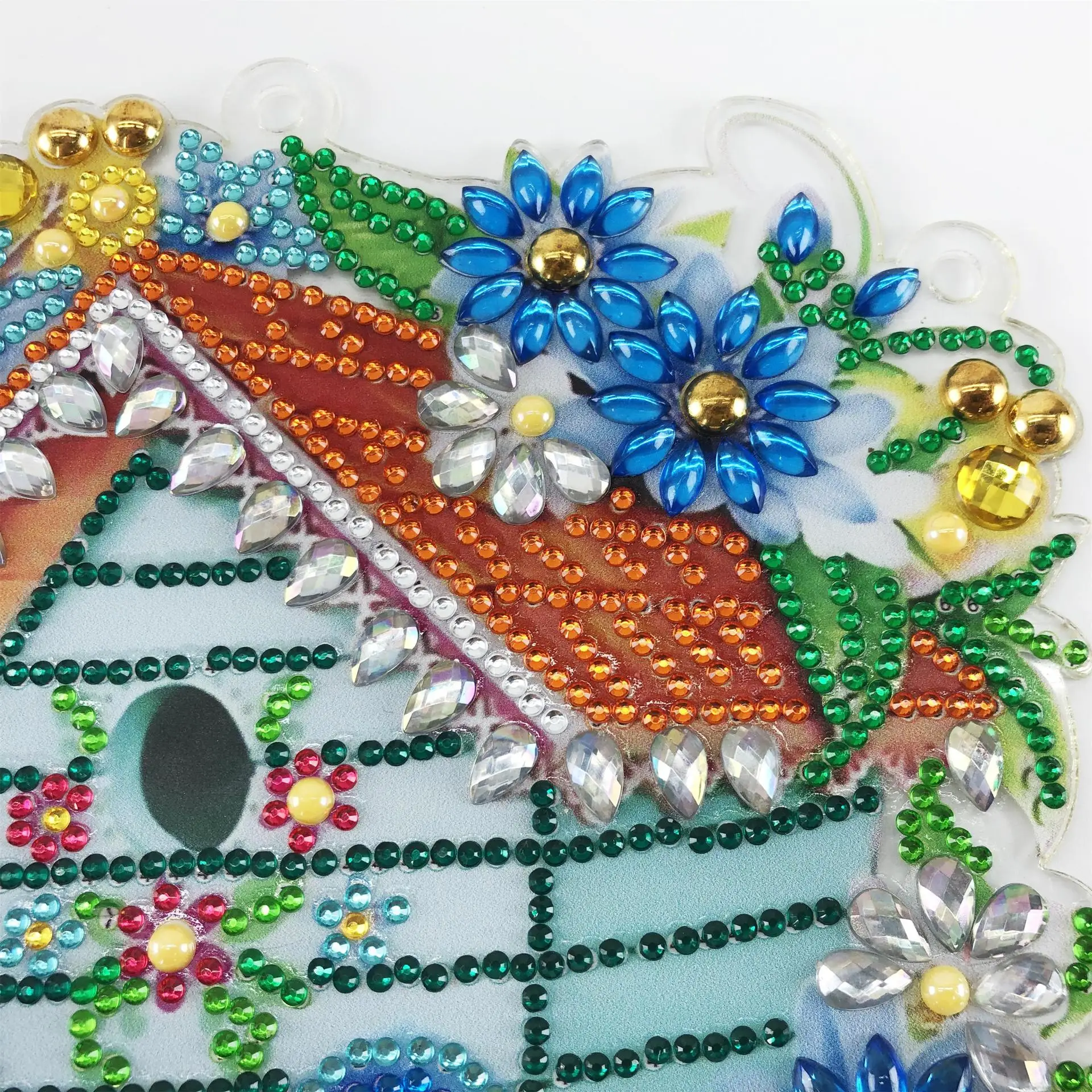 

DIY Diamond Painting Paste Diamond PVC Home Decoration Picture Pendant Christmas Pendant Halloween Video Manual Pendant