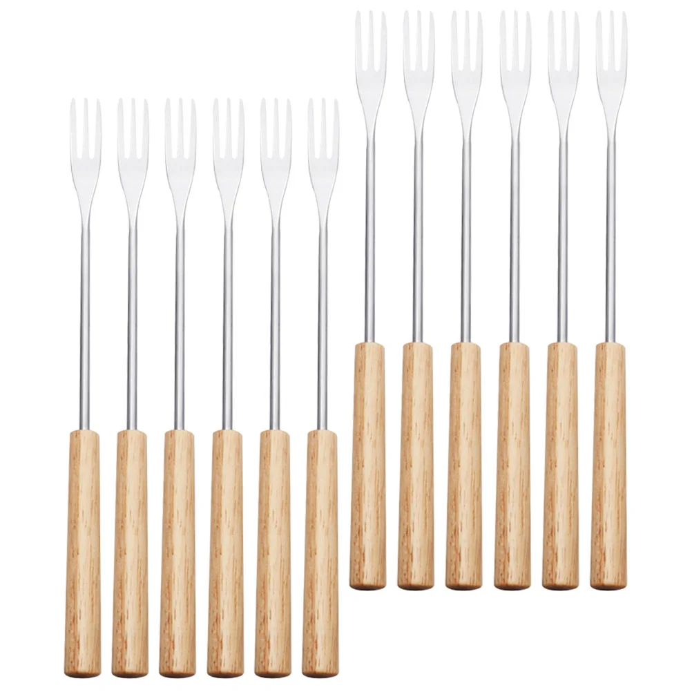 

Chocolate Fondue Fork Kitchen Supplies Exquisite Forks Tool Dipping Tools Fruit