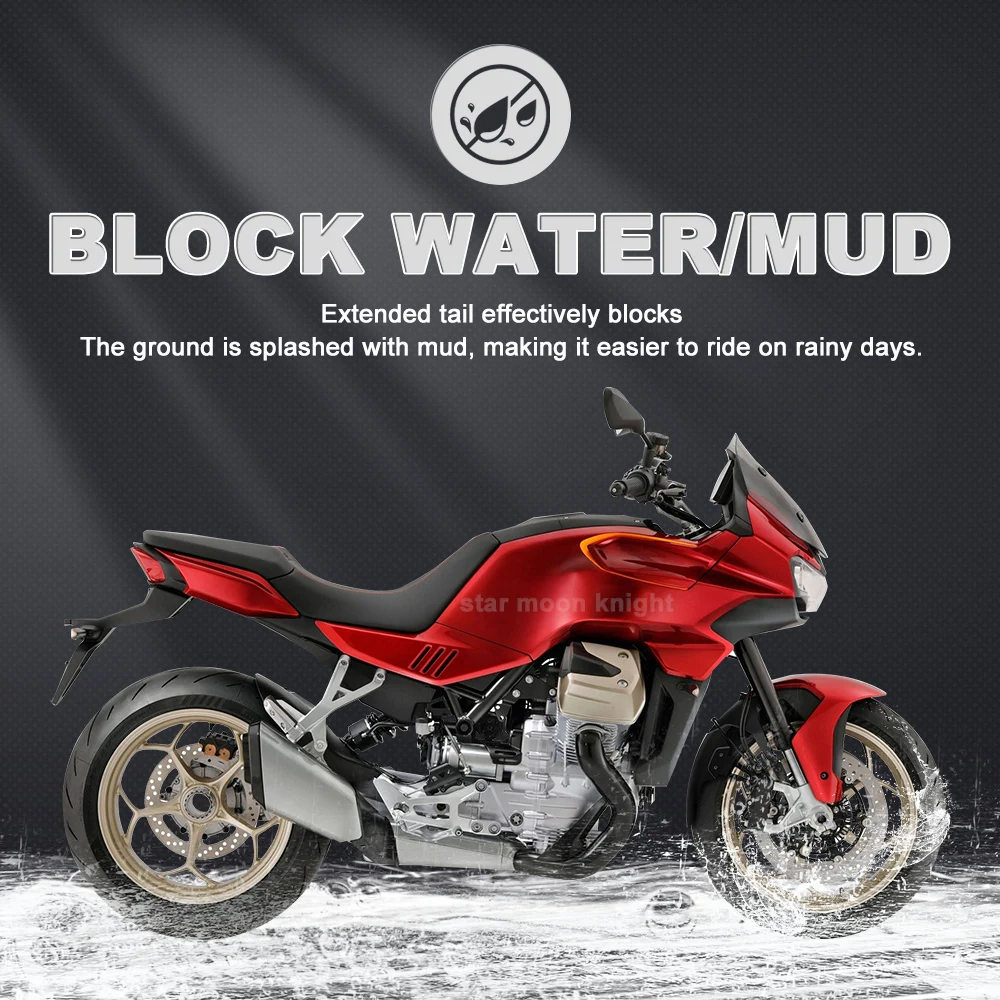 Переднее крыло мотоцикла брызговик удлинитель защита от брызг крышка для Moto Guzzi