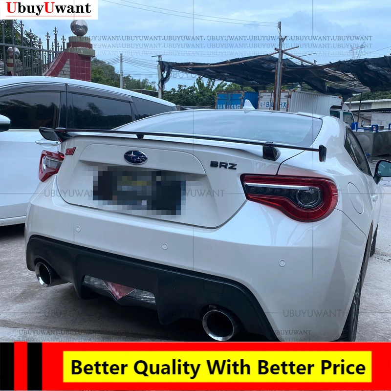 Автомобильный спойлер из углеродного волокна для Subaru BRZ Toyota GT86 2012-2017 черный