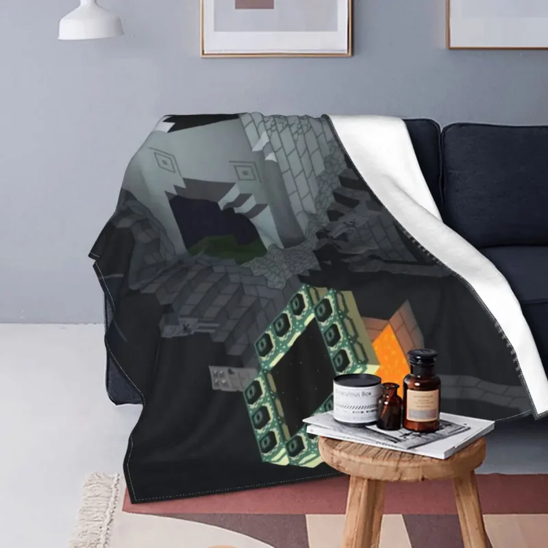 

Ультра-Мягкое микро Флисовое одеяло для релятивности Stronghold, модное, портативное, подходит для дивана разных стилей