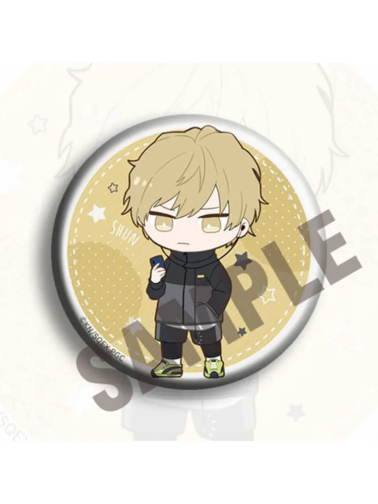 Крутая брошь Play It Cool парни 58 мм металлическая