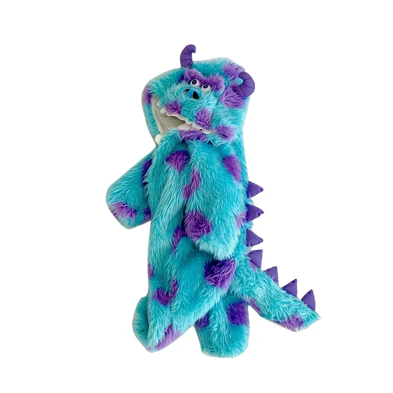 Детский комбинезон с рисунком аниме Sully зимние толстовки для мальчиков и девочек