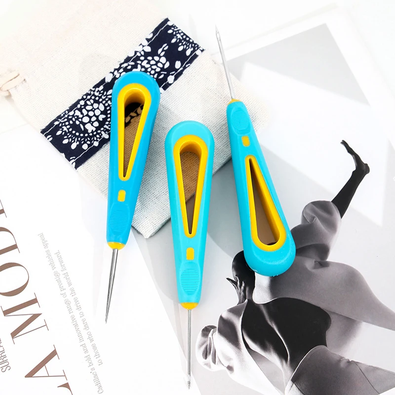 Инструмент Для Ремонта Кожи Швейное Долото С Изогнутым Крючком И Иглой Пирсинга
