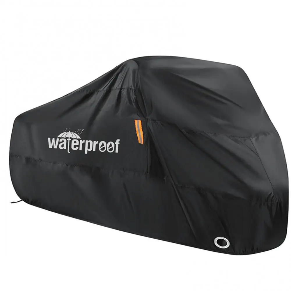

Чехол для велосипеда 210T автомобильная водонепроницаемая одежда для автомобиля мотоцикла водонепроницаемый пыленепроницаемый Электрический с УФ-защитой и серебряным покрытием