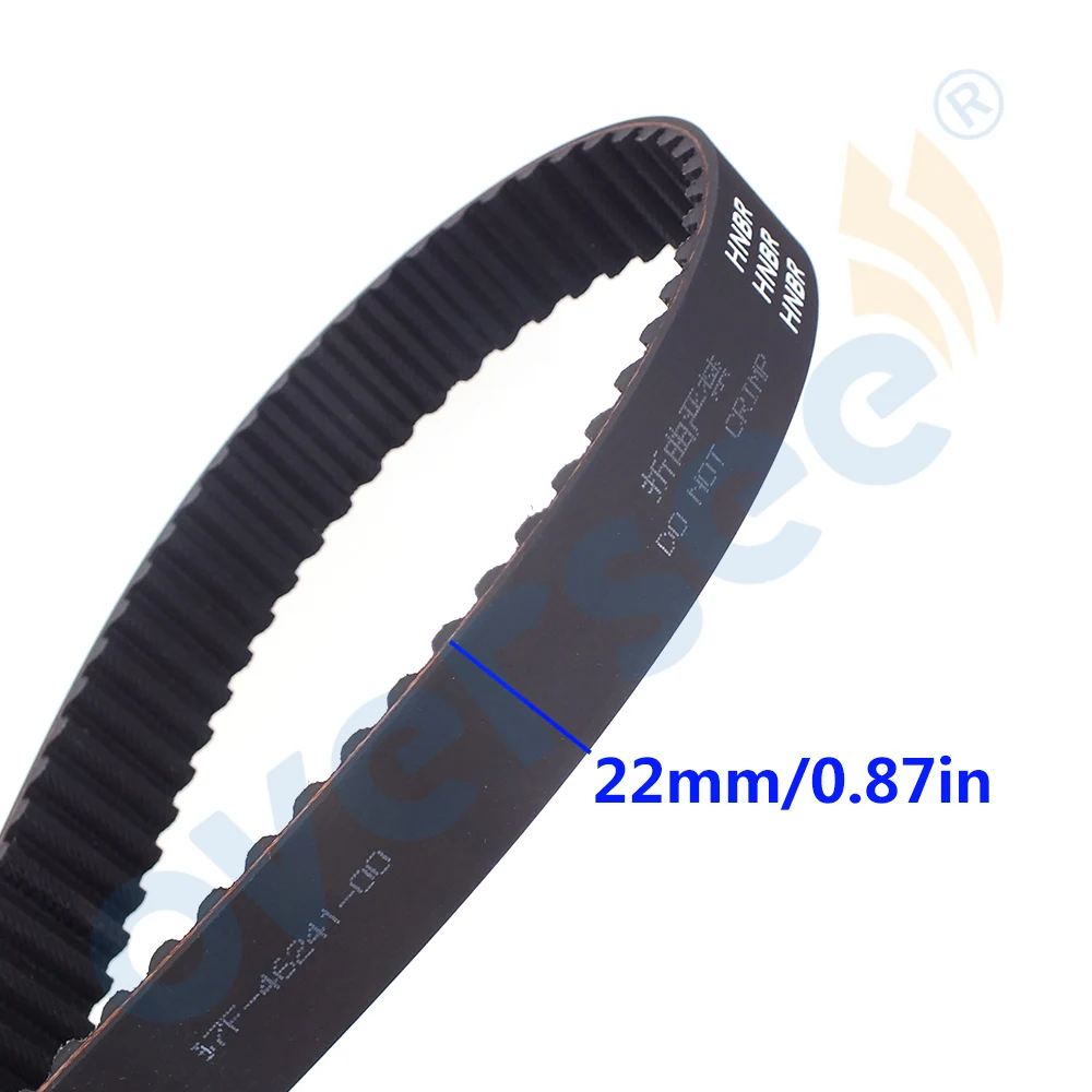 Ремень ГРМ 67F-46241 для подвесного мотора Yamaha 4T F75 F80 F90 F100 F115 Parsun 67F-46241-00 | Автомобили и