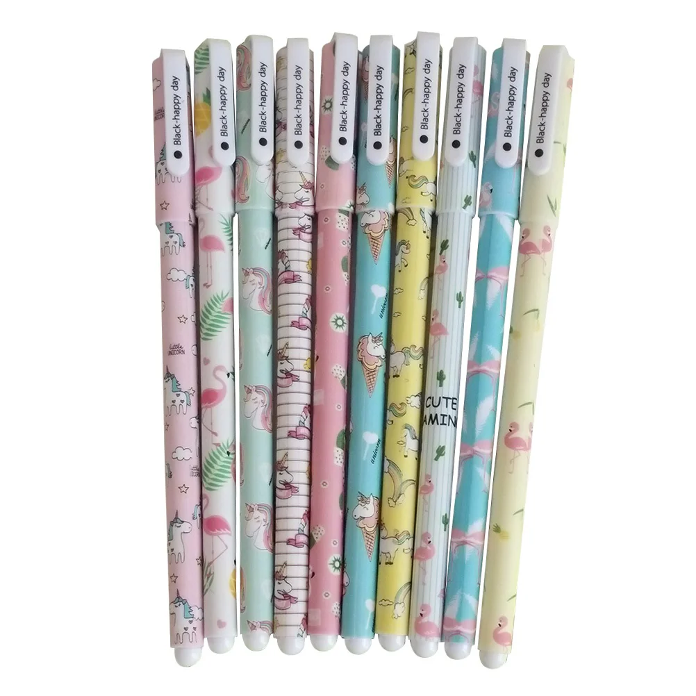 

10Pcs Ink Pen Creative Ballpoint Roller Pen Stationery Office Supplies for Chilren Students