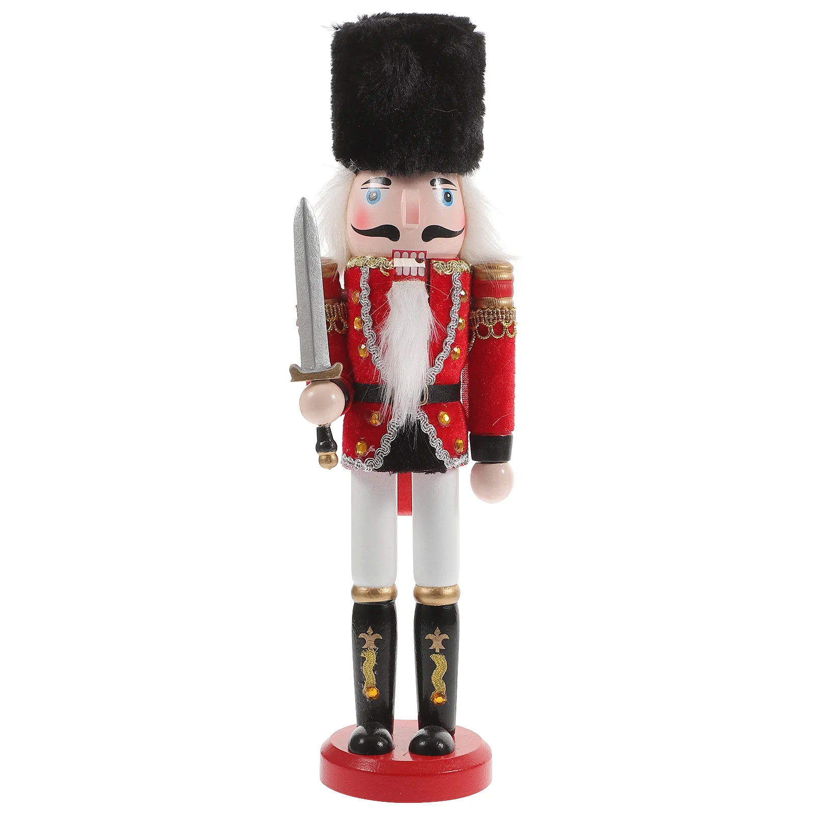 

Nutcracker Wooden Decor Decorations Christmas Figurines Gifts Table Centerpieces Soldier Tree Soldiers Easter Figures