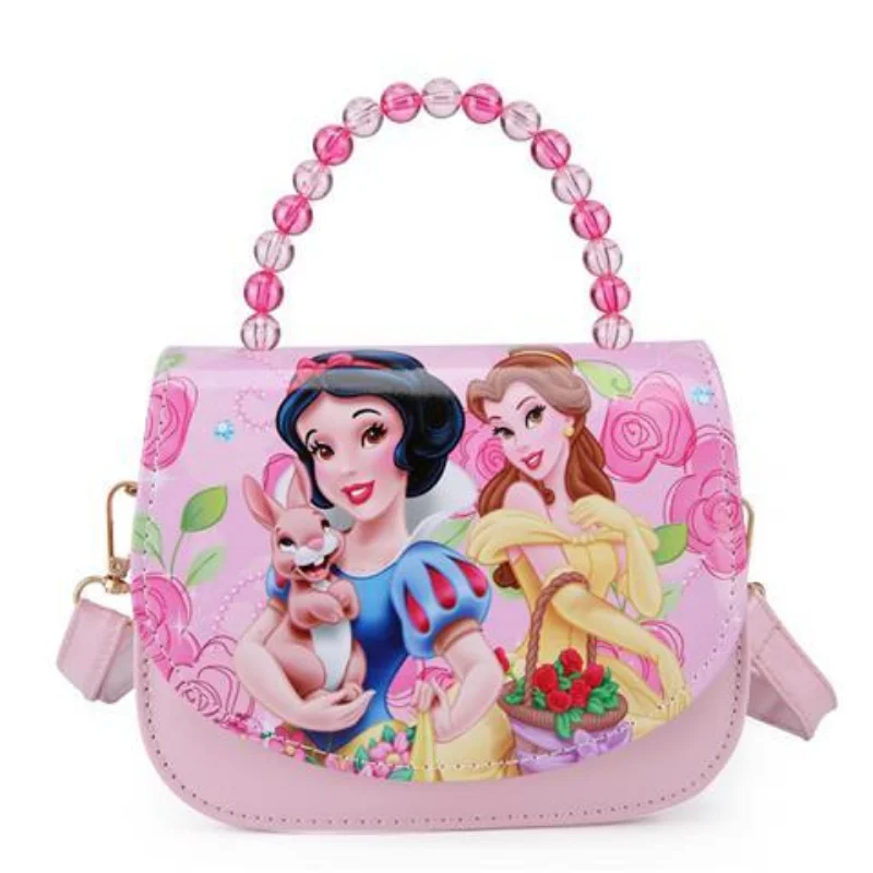Disney Frozen Shoulder Bag for Girl Kid Princess Sophia Crossbody Bag Elsa Purse for Children's Day Birthday Gift Handbags