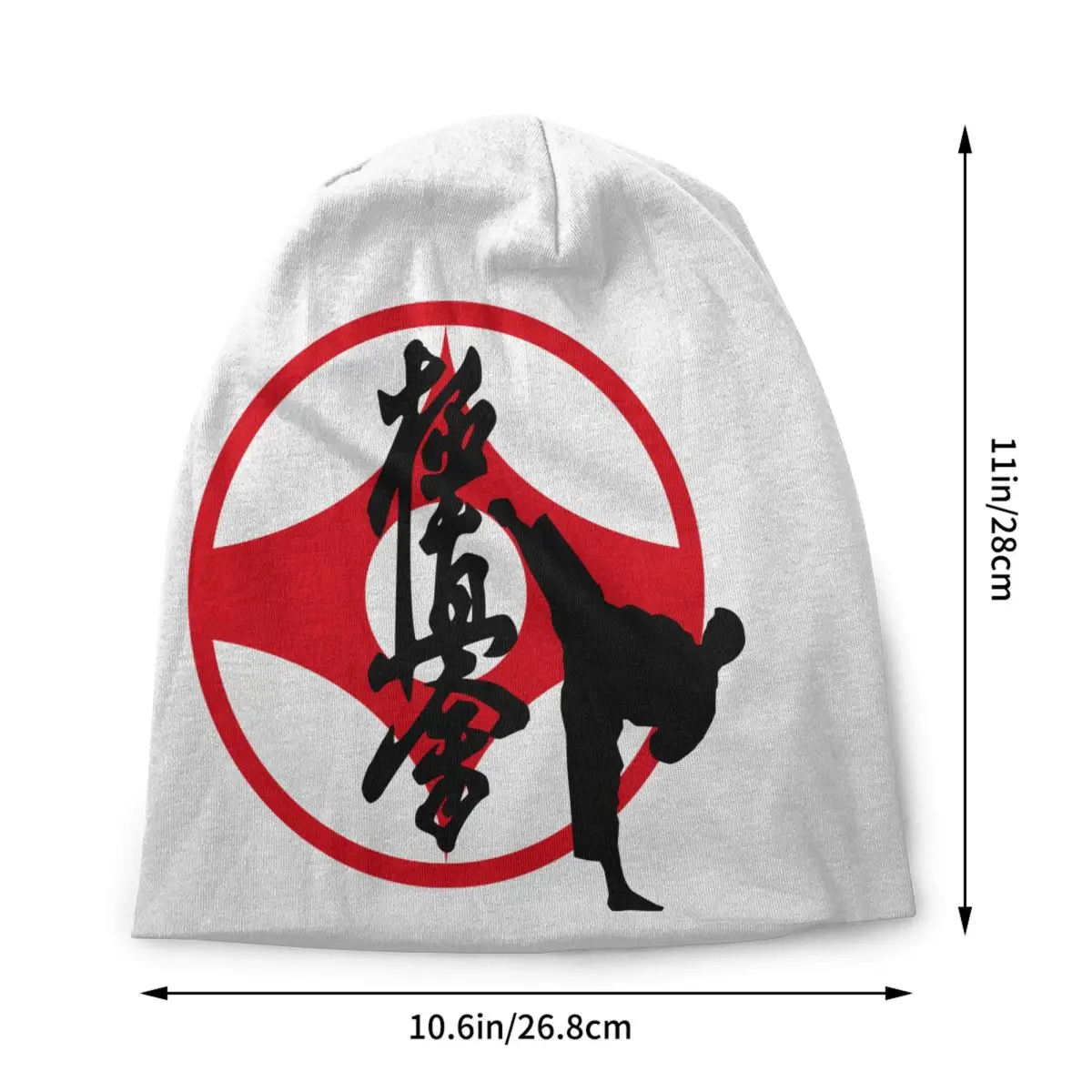 Шапки-бини Kyokushi Karate Skullies на заказ уличная одежда зимние женские и мужские вязаные
