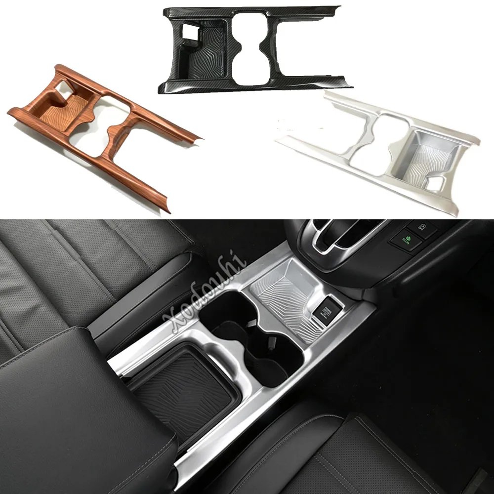 

Car ABS Inner Middle Handbrake Shift Stall Paddle Cup Switch Frame Stick Lamp Trim For Honda CRV CR-V 2017 2018 2019 2020 2021