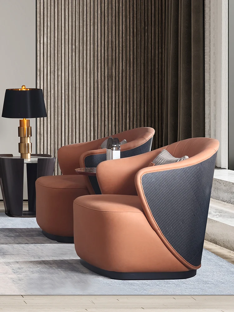 

Chair Player Simple Light Luxury Designer Leisure Chair High-end Villa Club Reception Chair Family Living Room Sofa Chair