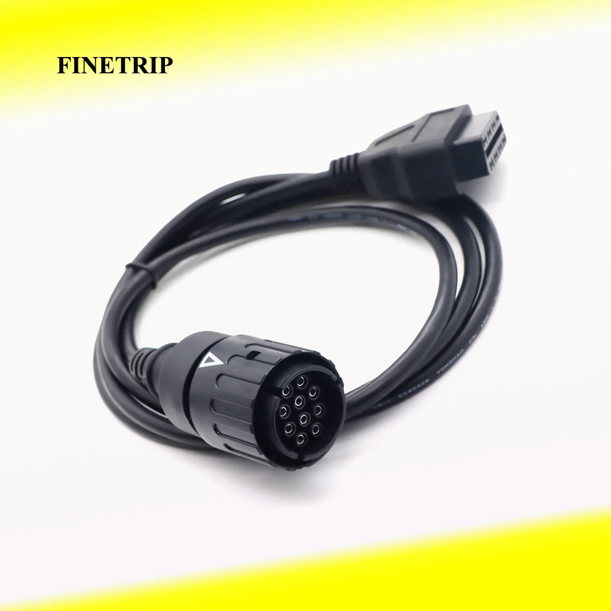 For BMW Motorcycles 10 Pin Adapter ICOM-D Cable 10Pin To 16Pin OBD2 Diagnostic Connector Motobikes OBD 2 Extension - купить по