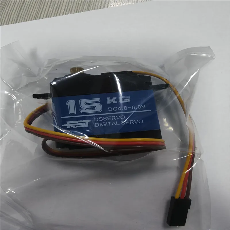 

HSP RGT RC Spare Parts R86076 Servo 15KG waterproof For 1/10 4wd Scale Crawler Ex86110 Pioneer Car Toy Boy