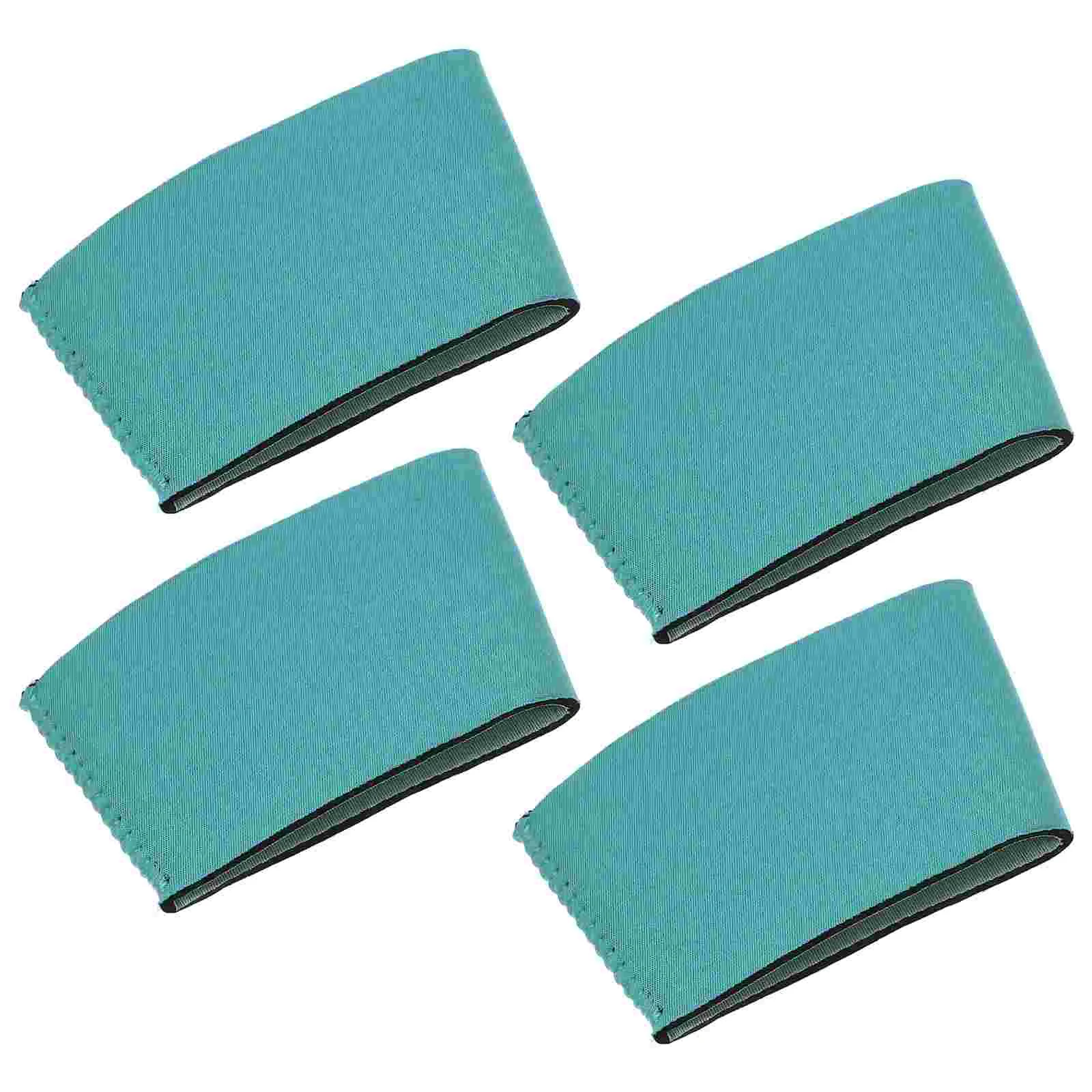 

4pcs Cold Insulated Covers Coffee Cup Sleeves Reusable Hot Drinks Sleeves Insulated Hot Sleeves Cold Drink Sleeves