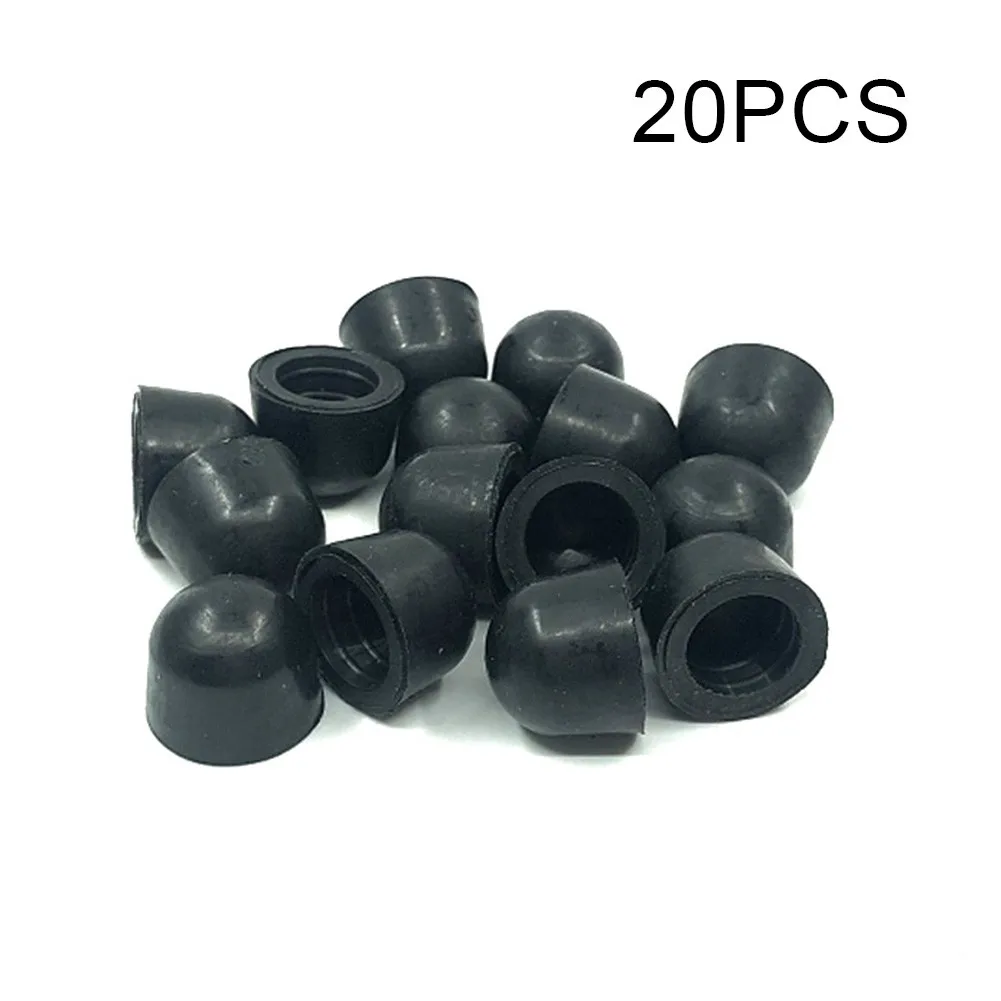 

20 Pcs Four-wheel Skateboard Apex Rubber Bowl Pad Suitable For 3.25 Inch Small Fish Board Bracket Skateboard Pivot Cup