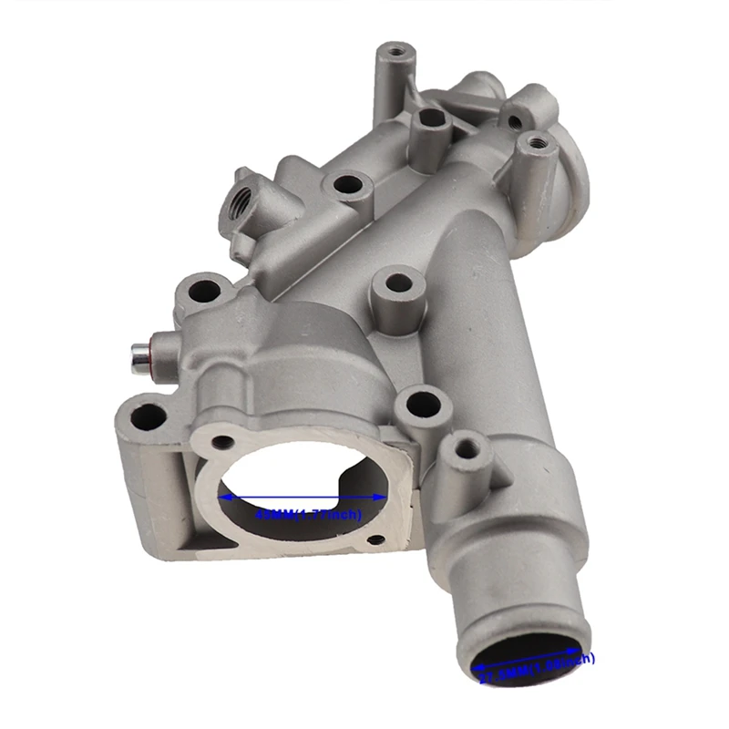 9687927980 фланец корпуса термостата охлаждающей жидкости автомобильного двигателя