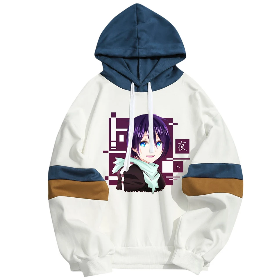 Уличная одежда с мотивами из аниме Noragami дизайн YATO Iki Hiyori Yukine толстовки Свитшот