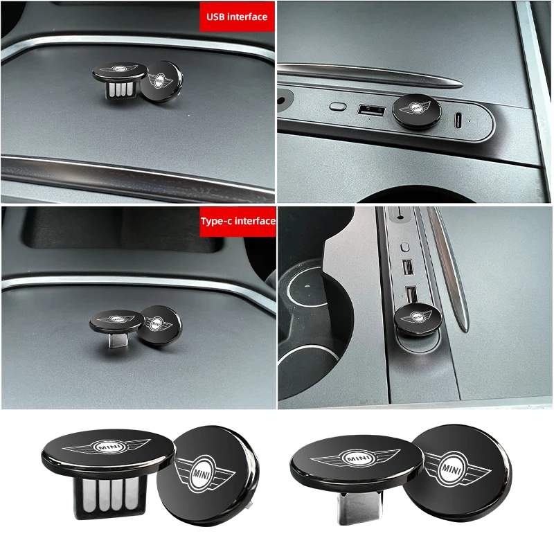 

64GB Car USB Flash Drive 16GB 32GB Type-C Car Memory Storage Drive For MINI Cooper One JCW Clubman Countryman R55 R56 F55 F56 R5